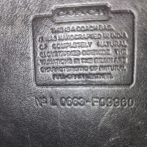 Vintage Coach Leather Daypack Drawstring Backpack - Picture 13 of 17